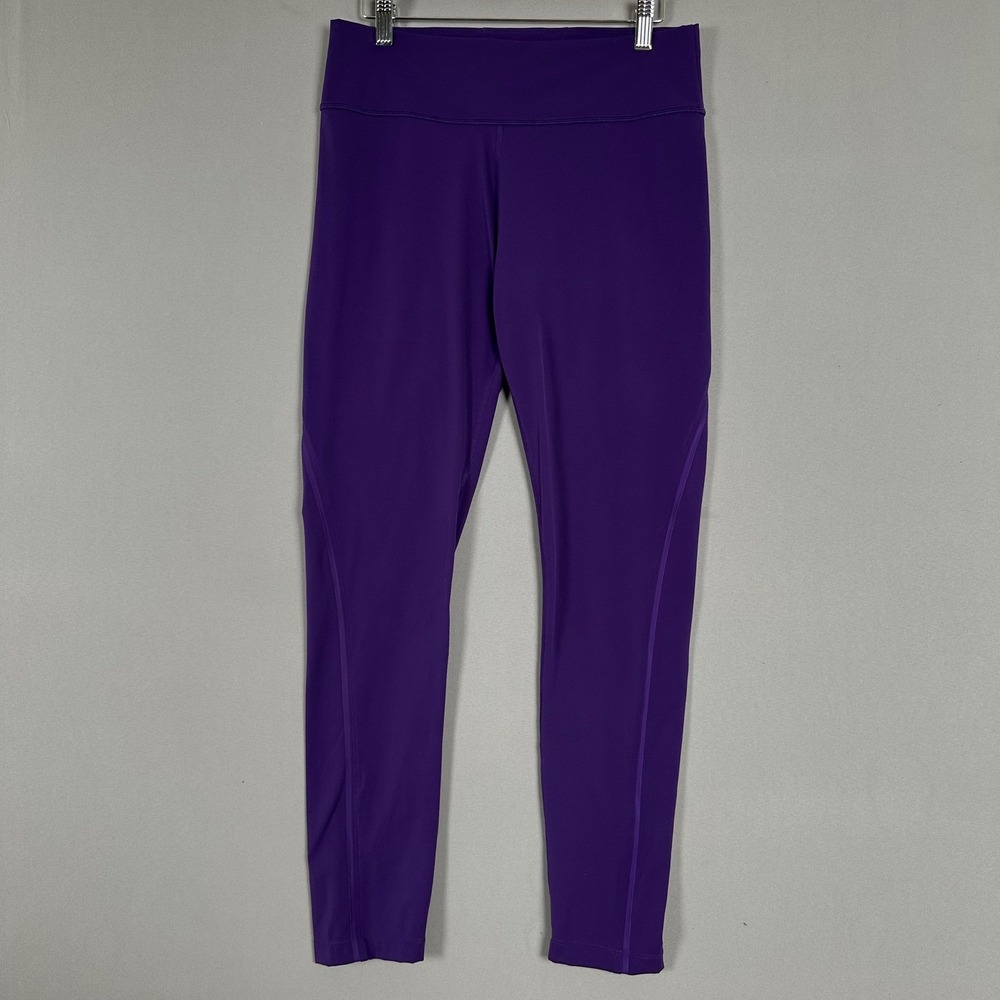 Outdoor Voices TechSweat Leggings Purple High Rise Activewear Women Size Large